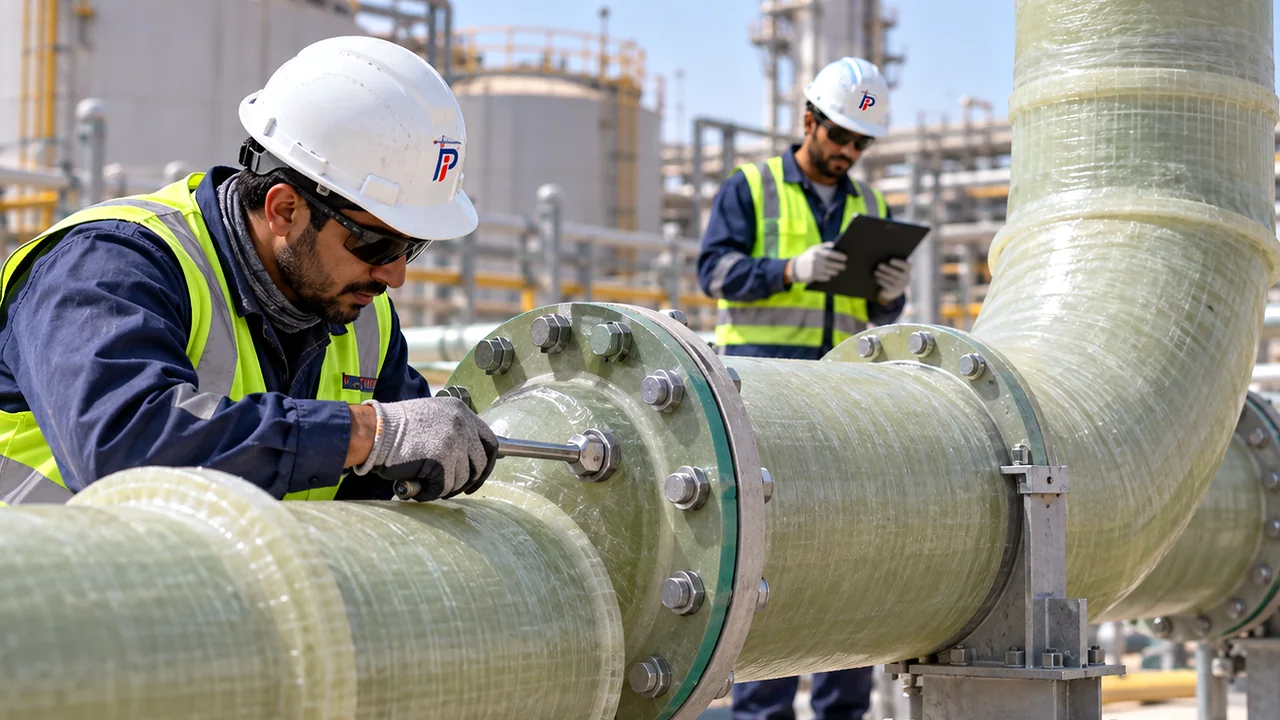 RTR / FRP / GRP Piping work environment
